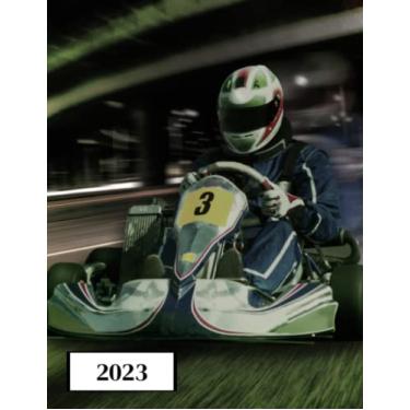 Imagem de 2023: Agenda semainier au format A4 - Année civile (Janvier à Décembre 2023) - Intervalles d'1h (7h-22h) - Contacts, jours fériés, mots de passe, ... - Une semaine sur deux pages