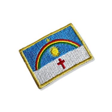 Imagem de BE0420-011 Bandeira Pernambuco Patch Bordado 5,7x3,8cm - BR44