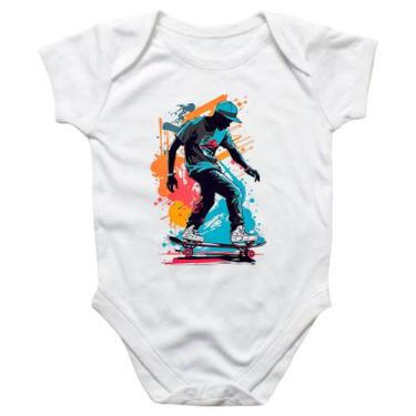 Imagem de Body intantil Street Skate Art Splash - Alearts, GG