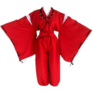 Imagem de Fantasia de cosplay de anime Inuya conjunto completo de fantasia de Halloween, Tamanho:, M
