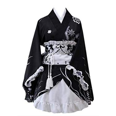 Imagem de Yosuga no Sora Cosplay Sky of Connection Kasugano Sora cosplay fantasia quimono roupão de banho fantasia de Halloween conjunto completo, Fantasias, M