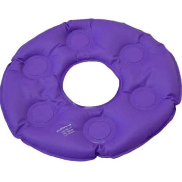 Imagem de Almofada De Gel Bioflorence Redonda Caixa De Ovo - Com Orifício