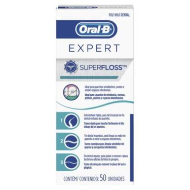 Imagem de Fio Dental Superfloss Oral-b Expert Caixa 50 Unidades - Oral - B
