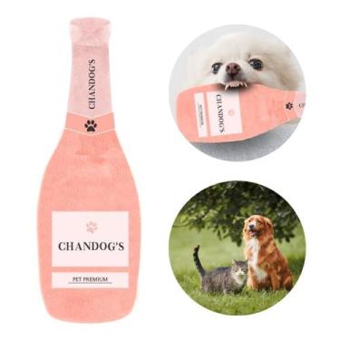 Imagem de Garrafa de pelúcia para pet - UNIK PETS, Rosa