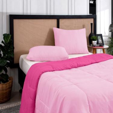 Imagem de Kit Edredom Super King Coberdrom 3 Peças Cobertor Margarida