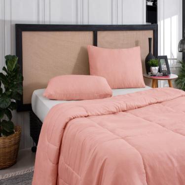 Imagem de Kit Edredom Super King Coberdrom 3 Peças Cobertor Margarida