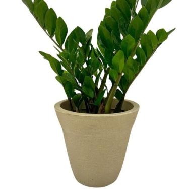 Imagem de Vaso Polietileno Bojo Linear Decorativo Plantas Jardins Escritórios Lu