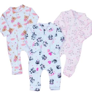 Imagem de Macacao Cores Sortidas para bebe Feminina menina em Soft dia a dia con