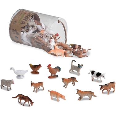 Imagem de Terra por Battat – Animais de Fazenda – Variedades Miniaturas De Brinquedo Animal Para Crianças 3 + (60 Pc)