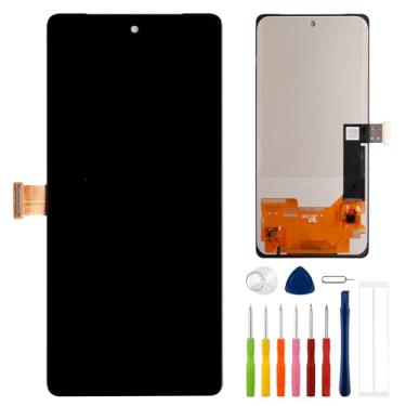 Imagem de E-yiiviil Tela LCD TFT compatível com Google Pixel 7 GVU6C GQML3 16.0 cm tela LCD digitalizador montagem com ferramentas gratuitas (sem suporte de impressão digital)