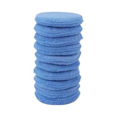 Imagem de Aplicador de Cera para Carro com 5 Polegadas - Almofadas de Microfibra