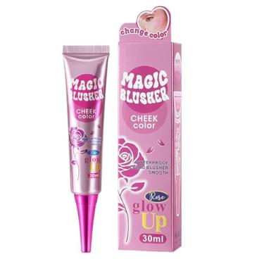 Imagem de Blush Líquido - Blush Líquido Coreano Natural à Prova D'Água com Cor que Ajusta,Acessório de Maquiagem para Iluminar, Realçar e Contornar a Área Subocular