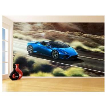 Imagem de Papel De Parede Carro Lamborghini V10 Huracan 3,5M Car201 - Você Decor
