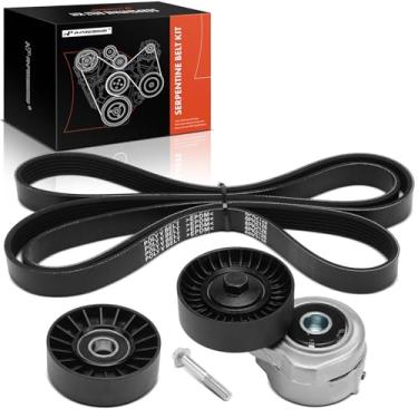 Imagem de A-Premium Kit de transmissão de correia serpentina do motor compatível com Ford 2001-2007 Taurus & Mercury 2001-2005 Sable - 3.0L