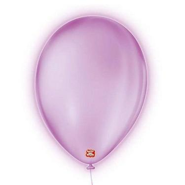 Imagem de Balão de Festa Neon - Violeta - 25 Unidades - Balões São Roque - Rizzo