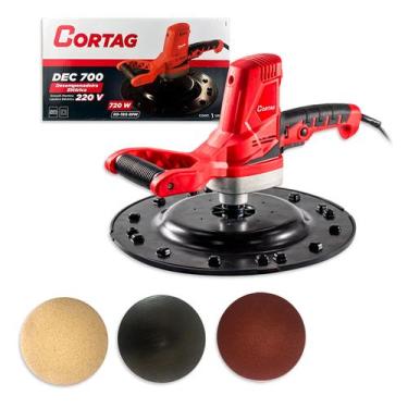 Imagem de Desempenadeira Elétrica DEC 700 720W Completa Cortag, 220V