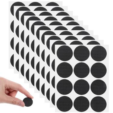 Imagem de Prasacco 108 Peças De Protetores Antiderrapantes Para Móveis, 1 Polegada, Redondos, Borracha, Autoadesivos, Piso Pernas Mesa E Cadeiras