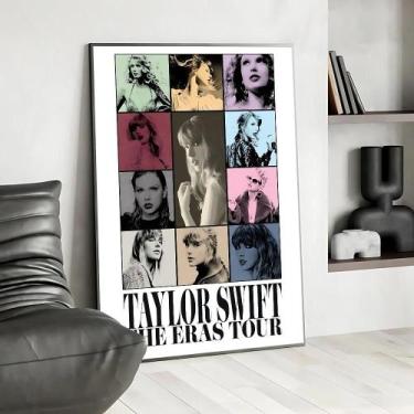 Imagem de Taylor Swift Pop Cantor Álbum Poster Vintage Arte De Parede Para Quart