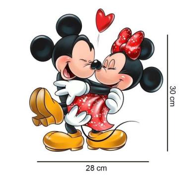 Imagem de Adesivo De Vaso Sanitário Minnie E Mickey Mod02 - Lojinha Da Luc