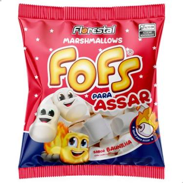 Imagem de Marshmallow Fofs para Assar sabor Baunilha Pacote 220g com 32 un Flore