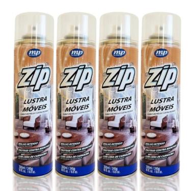 Imagem de Kit 4 Lustra Móveis Spray 300ml Zip - ZIP MP