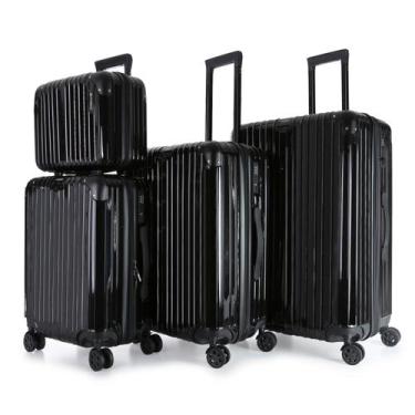 Imagem de Kit de Viagem com 4 Peças ABS Policarbonato com Expansor Brasil Maloa 