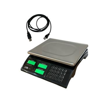 Imagem de Balança Toledo Prix 3 Fit 32kg com Cabo USB - INMETRO