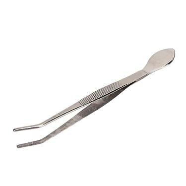Imagem de Phefop Tweezers Premium Em Aço Inoxidável Em Vasos de Plantas, Ponta Curva Bonsai Tweezers Com Espátula, Ideal para Os Bonsai de Jardinagem