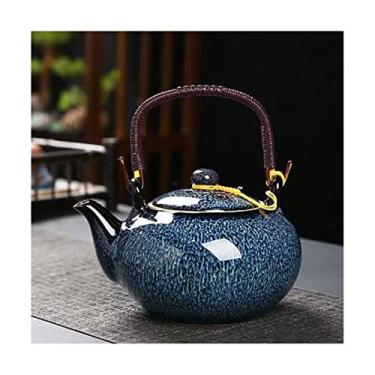 Imagem de Panela criativa de 650 ml de argila roxa vintage, bule de chá, bule de chá, bule de chá chinês, infusor de chá, bule de chá de gongfu