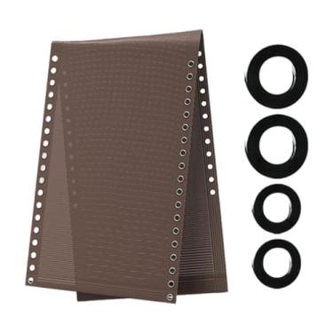 Imagem de MFMEXUL Substituição para Poltronas Reclináveis, Capa para Móveis de Exterior, Padrão com 4 Cordões Elásticos, CafÉ, Tamanho real