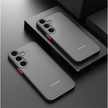 Imagem de Capa Capinha Case Premium Anti Impacto Fosca Preta Translúcida com Pro