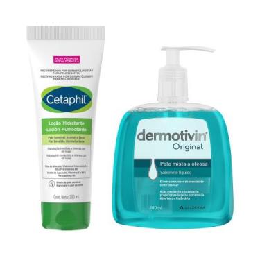 Imagem de Kit 1 Cetaphil Loção Hidratante Pele Sensível, Norma a Seca 200ml