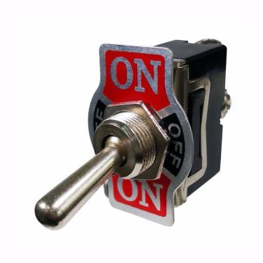 Imagem de Botao Interruptor Liga Desliga Tic-tac 3 Posições Cromado