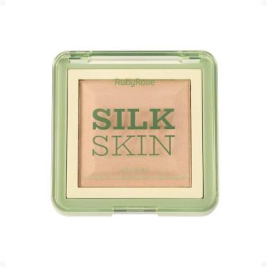 Imagem de Pó Compacto Ruby Rose Silk Skin Light Finish PC20 HB-M403-2