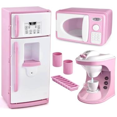 Imagem de Cozinha Mini Chef Geladeira Micro-ondas e Cafeteira Infantil