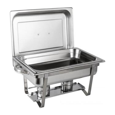 Imagem de Rechaud 9 Litros Inox C/ 1 Cuba Gn 1/1x65mm
