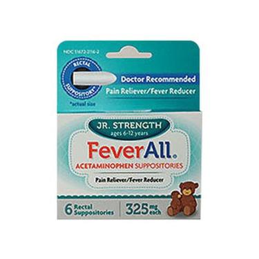 Imagem de Feverall Supositório Junior 6 Unidades - Pacote com 2