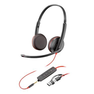 Imagem de Headset HP POLY Blackwire C3225 USB-A/C - 8X229A6