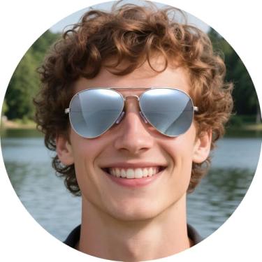 Imagem de Óculos de sol aviador polarizados, leves, com proteção UV400, armação metálica refletiva, óculos elegantes para dirigir, viajar ao ar livre, Cinza claro, F