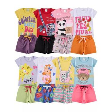 Imagem de Kit Sortido 10 Peças de Roupas Infantil Menina Conjunto Verão Roupas I