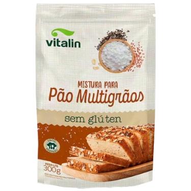 Imagem de Mistura para Pão Multigrãos Sem Glúten Vitalin 300g