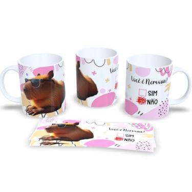 Imagem de Caneca Xícara Capivara Café Chá Chocolate Quente (Mod.9)