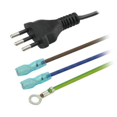 Imagem de Cabo Força Universal 10A Preto Ar-Condicionado E Micro-Ondas - Green