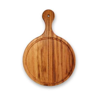 Imagem de Tábua Para Polenta E Carne - Multiuso 35Cm - Madeira Nobre - Delenha D