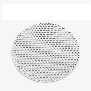 Imagem de HYUERBC Grelha para churrasco, malha para churrasco, rede redonda de aço inoxidável, rede para churrasco, redes para assar, ferramenta de churrasqueira, redes de ferro para acampamento, acessórios