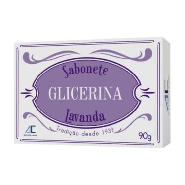 Imagem de Sabonete augusto caldas glicerina lavanda 90gr