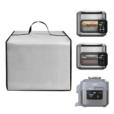 Imagem de Capa para fritadeira a ar, resistente, resistente ao calor, à prova d'água, capa protetora contra poeira para Ninja Combi multicooker, forno e fritadeira a ar/fritadeira a ar rápida SF300C 6-qt (prata