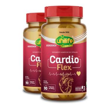 Imagem de Kit 2 Cardio Flex Unilife 90 Cápsulas 750mg