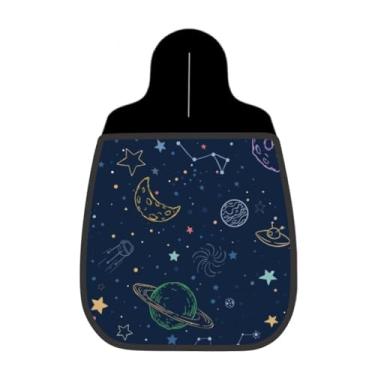 Imagem de Lixeira De Carro Organizador Lixinhocar Arte Céu Estrelado 1