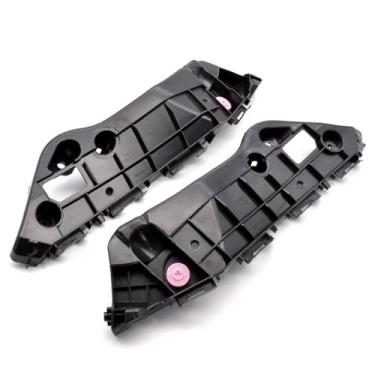 Imagem de HAOTOM 1 par de capa de para-choque dianteiro suporte de retentor inferior suporte de montagem lado esquerdo e direito compatível com Toyota Rav4 2013 2014 2015 2016 2017 2018 substitui 52536-0R060